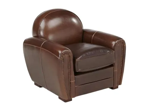 Vente-unique Clubsessel Leder Baudoin von Vente-unique