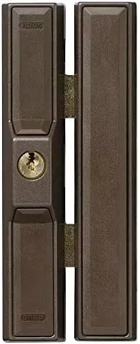 ABUS FTS88 Braun Fenster- und Türsicherung - Fenstersicherungen mit Schlüssel, abschließbar und ideal für Aluminiumfensterrahmen. Robuste Materialien wie Stahl und Aluminium bieten effektiven Einbruchschutz.