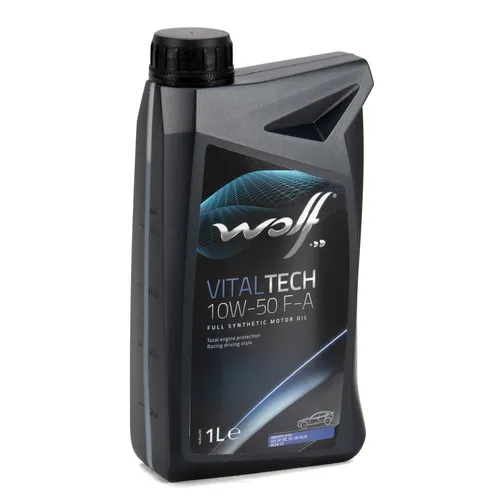 1L WOLF VITALTECH 10W50 F-A Motoröl Öl ACEA C3 API SP/RC/SN PLUS ABARTH 0101