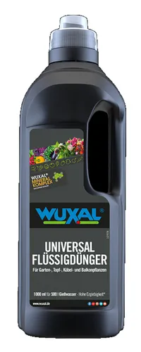 Wuxal Universaldünger 1l für 500l Gießwasser Für Garten-, Topf-,Kübel- und Balkon