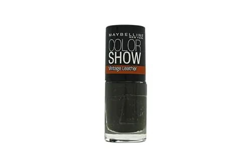 Maybelline New York Color Show Vintage Leder Nail LACOUER Nr. 212, Mudslide Tote 7 ml