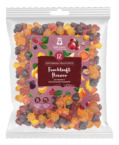 naschlabor Fruchtsaft Herzen