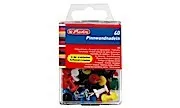Pinnwandnadel 23mm farbig sortiert 400er Box, von herlitz