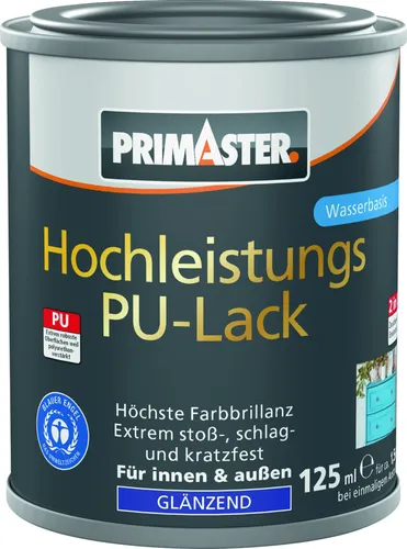 Primaster Hochleistungs PU-Lack feuerrot glänzend 125 ml