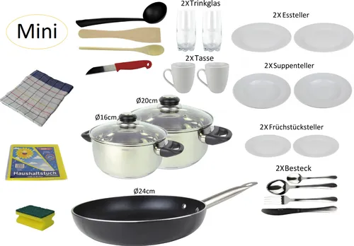 Haushalts Starterpaket/Grundausstattung/Starter-Set Basic (Mini)