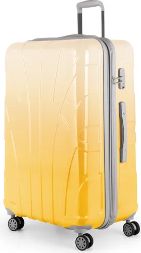 Suitline Reisekoffer groß erweiterbar - XL Hartschale mit 4 Rollen - Koffer für Familienurlaube, erweiterbar von 96 auf 110 Liter, extrem robust und leichtgängig mit TSA-Schloss für maximale Sicherheit. Ideal für Reisen von 2-3 Wochen!