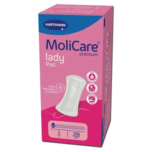 MoliCare Premium Lady Pad 0,5 Tropfen, 28 Stück