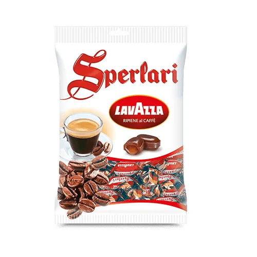 Sperlari Lavazza mit Kaffee gefüllt Geschmack italien 175g Beutel