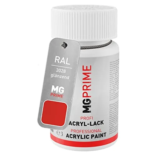 MG PRIME RAL 3028 Reinrot glänzend Lackstift 50 ml schnelltrocknend