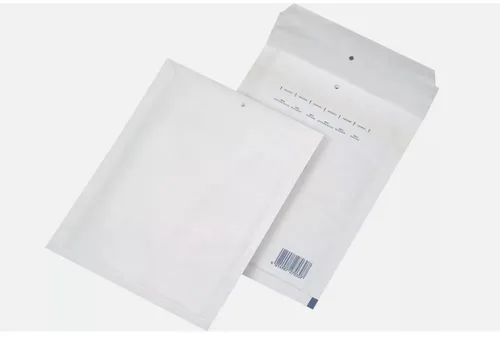 MAILmedia Luftpolster Versandtaschen Typ G17 weiß 250 x 350 mm, 100 Stück - Schützen Sie Ihre Sendungen effektiv mit diesen robusten, weißen Luftpolster Versandtaschen. Ideal für den sicheren Versand von empfindlichen Artikeln.