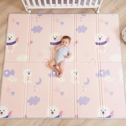 Faltbare Krabbelmatte für Babys 150x180 cm von SUPERBE BEBE