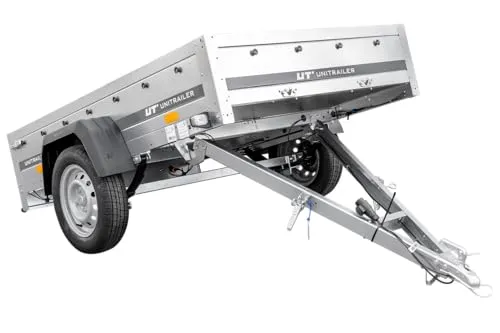 Einachsanhänger UNITRAILER Garden 201/R KIPP 200x125 mit Blattfederung