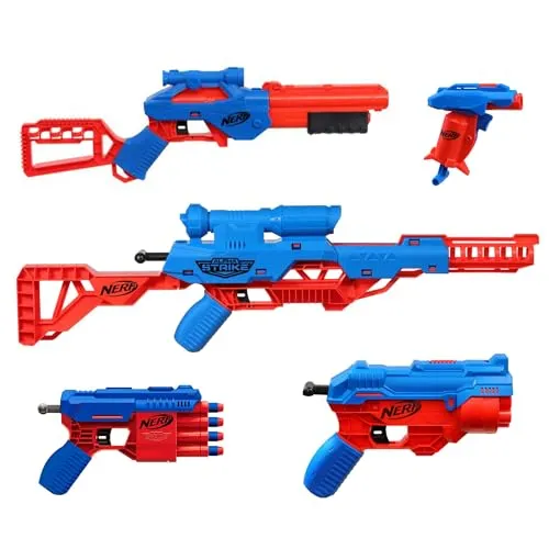 Nerf Hasbro Alpha Strike Ultimate Mission Pack Blue and Red/from Assort