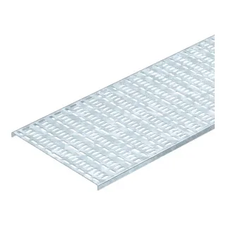 OBO Bettermann Schiffs-Kabelbahn 100mm (2 m) - Kabelrinne für den Schiffbau, gemäß Marinenorm VG 88900-1, aus feuerverzinktem Stahl für hohe Belastbarkeit und Langlebigkeit.