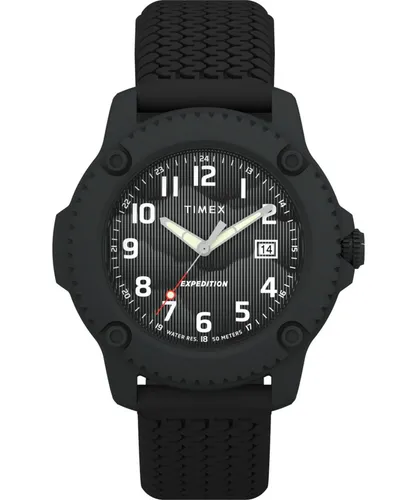 Timex Quarzuhr TIMBERLINE TW4B34800AJ, Armbanduhr, Herrenuhr, Silikonarmband, Datum, Leuchtzeiger