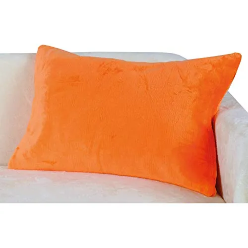 Bestlivings Kissenhülle Kuschel Celina, in der Größe 40 x 60cm - Orange - Kissenbezug mit Reißverschluss