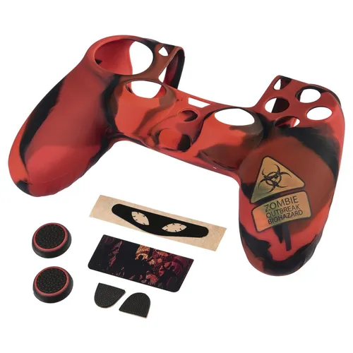 Hama 7in1 Zubehör-Paket „Undead“ für Controller Playstation 4 PS4 / Slim / Pro