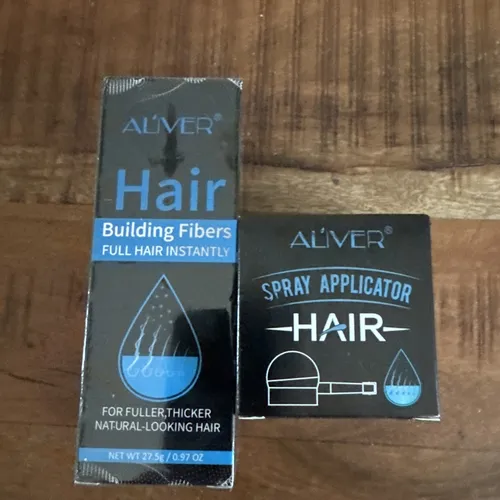 Haarpuder Männer Haar Spray Schütthaar zum Sofortigen Kaschieren Kahler Stellen