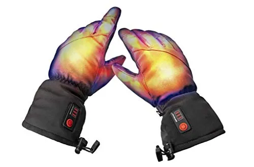 BERTSCHAT Beheizbare Handschuhe PRO - Winterhandschuhe - Single Heating - Handschuhe Herren Damen - Touchscreen - Heizhandschuhe mit Akku - Heizung - Jagd - Ski - Motorrad - Fahrrad (3XL: 3.000 mAh)