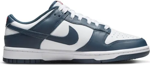 Nike Dunk Low Retro - Herren Sneakers Schuhe Leder Blau-Weiß DD1391-400 , EU 44.5 US 10.5