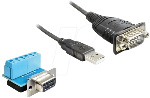 DELOCK 62406 - USB 2.0 Konverter, A Stecker auf 1x RS-422/485