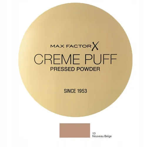 Max Factor Creme Puff Kompaktpuder 13 Nouveau Beige, mattierend, silikonfrei