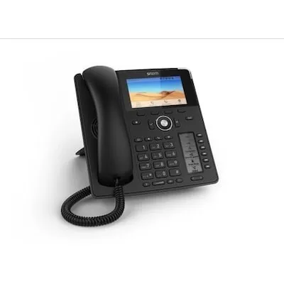 snom D785 black (4349) - Hochwertiges VoIP-Telefon, ideal für professionelle Kommunikation und Büroanwendungen