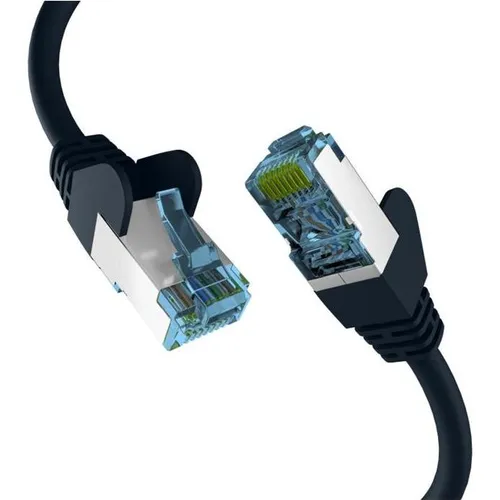 EFB-Elektronik RJ45 PATCHKABEL CAT7 - 5m, geschirmt für störungsfreie Datenübertragung und hohe Steckzyklen