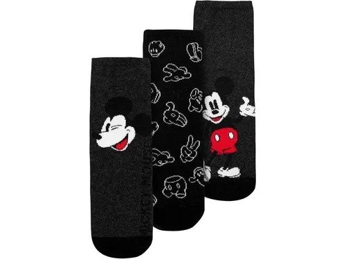 United Labels® Freizeitsocken Disney Mickey Mouse Maus 3er Pack Socken für Herren