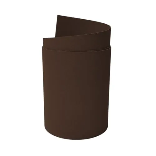 Produktbild zaun|zu® Premium Maxi Einzelstreifen 2 Meter x 24cm Sichtschutzstreifen PP für Doppelstabmatten UV-beständiger Sichtschutz | Zaunblende Made in Germany Braun 2,05m