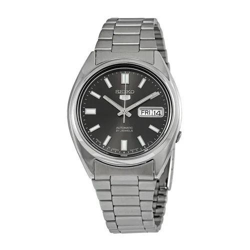 Seiko 5 Automatisch Schwarz Zifferblatt Japan Made 30m SNXS79J1 Herrenuhr