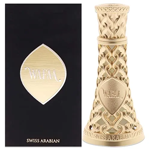 Swiss Arabian Wafaa Woda 50 ml - Unisex Eau de Parfum - Eau de Toilette mit einer sinnlichen Mischung aus Pfirsich und Orangenblüte, ideal für Männer und Frauen, die bleibende Emotionen und Erinnerungen schätzen.