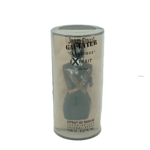 Jean Paul Gaultier Classique X Collection Extrait de Parfum Spray 20 ml - Eau de Parfum mit intensiven Jasmin- und Vanillenoten, ideal für besondere Anlässe. Der elegante Flakon im Korsett-Design sorgt für einen stilvollen Auftritt.