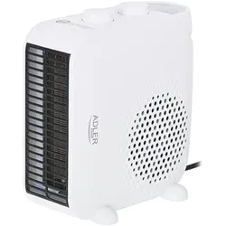 Heizlüfter 2000W - 3 Stufen, liegend oder stehend einsetzbar, mit Thermostat und Überhitzungsschutz für ganzjährigen Komfort