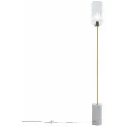 Qazqa Stehlampe Rid in gold von QAZQA