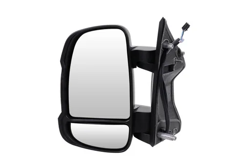 Augustin Group Autospiegel links elektrisch, kurzer Spiegelarm 735661832 - Autospiegel für Fiat Ducato 250, elektrisch verstellbar mit kurzem Spiegelarm - optimiert für perfekte Sicht und Sicherheit. Wir helfen bei der Passgenauigkeit!