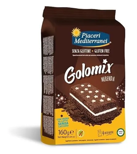Eurospital Piaceri Mediterranei Golomix Merenda 4 Pezzi Da 40 G