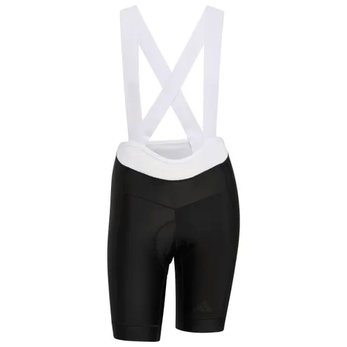 adidas Women's Essential Bib - Radhose Gr S schwarz/weiß - Leichte Trägerhose für Gravel- und Rennrad-Touren in Schwarz/Weiß, Größe S. Mit bequemem Sitzpolster und Stretch für optimale Bewegungsfreiheit. Ideal für sportliche Fahrten! Jetzt im Bergfreunde.de Online-Shop entdecken!
