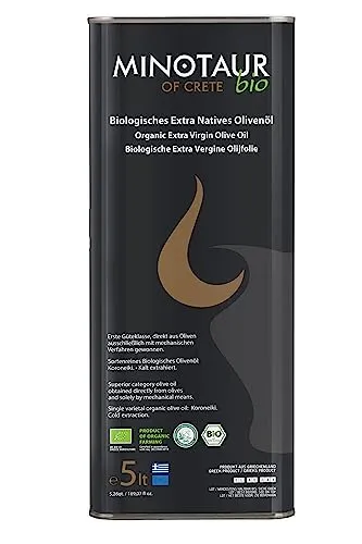Minotaur of Crete | BIO Extra natives Premium Olivenöl aus Kreta | Kaltextrahiert | 5 Liter Kanister (5L)