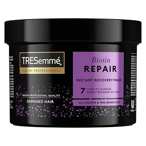 TRESemmé Biotin Repair Instant Recovery Mask mit Biotin & Pro-Bond-Komplex, 440 ml