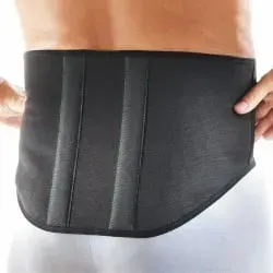 Cellacare® Dorsal Classic Rückenorthese, schwarz/grün – Größe 2, Taillenumfang: 85-110 cm - Arzneimittel zur Stabilisierung der Lendenwirbelsäule mit zwei integrierten Stäben und entnehmbarer Pelotte für optimale Kompression und Unterstützung.