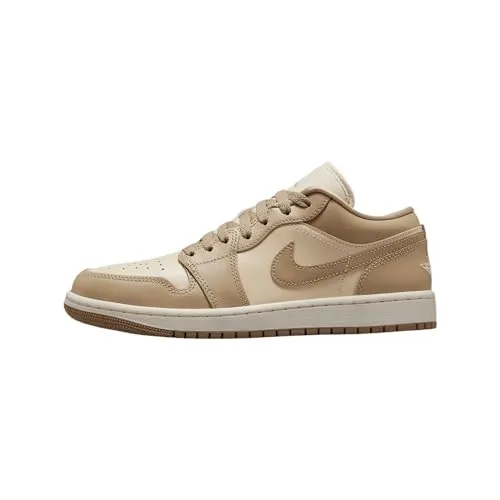 NIKE DC0774-203 WMNS AIR Jordan 1 Low Damen Rattan/Desert CAMO-SAIL EU 36