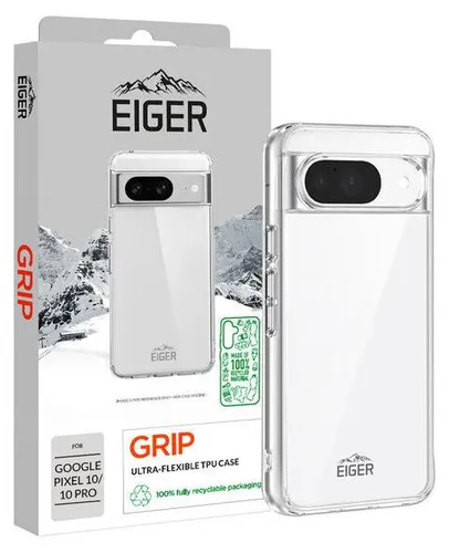 Eiger Grip Case für Google Pixel 10 / 10 Pro, clear