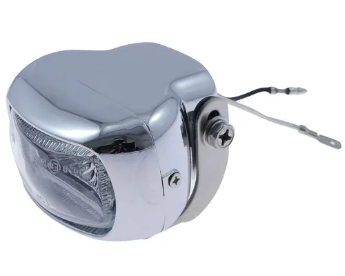 Nebelscheinwerfer H3 55W Chrom Alu mit Halter, Glas klar , Motorrad, PKW, Quad