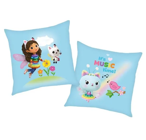 Herding Dekokissen Music Time Gabby´s Dollhouse 40 x 40 cm Kinder Deko-Kissen