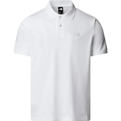 The North Face Herren Essential Polo T-Shirt XXL - Weiß - T-Shirts Funktion: Sportlich-schickes Baumwoll-Polo-Shirt, ideal für den Alltag und vielseitig kombinierbar.