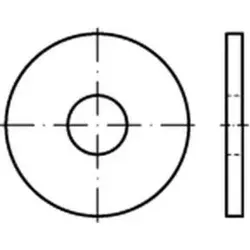 Scheiben für Holzkonstruktionen, DIN 440 Stahl 100HV - Eisenwaren, hochwertige DIN 440 Scheiben für Holzkonstruktionen, Vickershärte 100HV, ideal für langlebige und stabile Verbindungen.