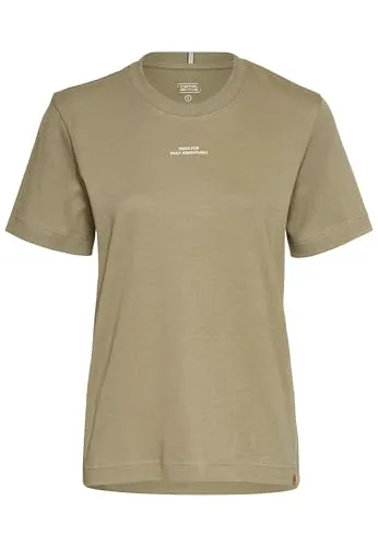 camel active T-Shirt aus Organic Cotton in Grün, M (48) - Nachhaltiges Freizeit-T-Shirt aus 100% Organic Cotton, angenehm zu tragen und ideal für umweltbewusste Modebewusste.