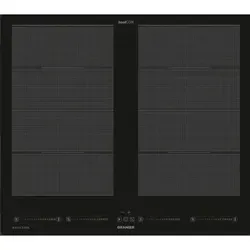 Oranier FLI660 Induktionskochfeld 60 cm - Flächen-Induktionskochfeld mit Multi-Slider-Bedienung für präzise Steuerung, rahmenloses Design und hoodCON ready für optimale Dunstabzugintegration.