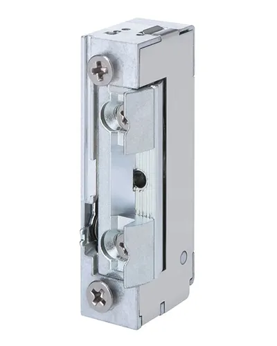 effeff E-Türöffner 118E192 – Verstärkter elektrischer Türöffner - Türschließer mit verstellbarer Falle und hoher Aufbruchfestigkeit von 3750 N, ideal für sichere Zutrittslösungen in Wohn- und Geschäftsbereichen.